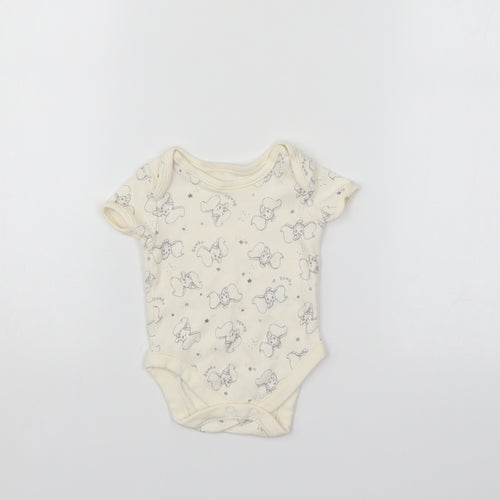 Disney Baby Grey   Romper One-Piece Size 0-3 Months