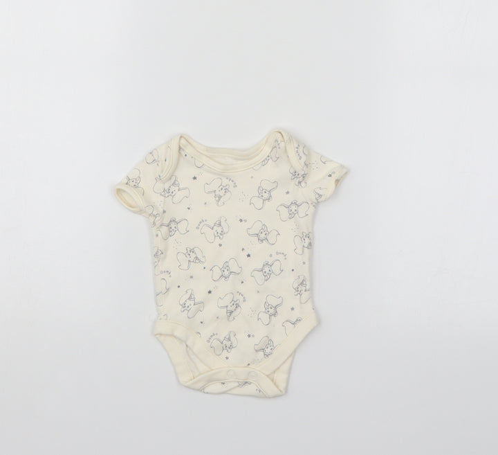 Disney Baby Grey   Romper One-Piece Size 0-3 Months