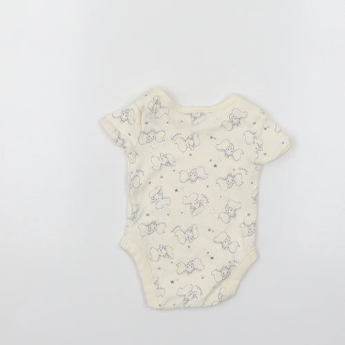 Disney Baby Grey   Romper One-Piece Size 0-3 Months