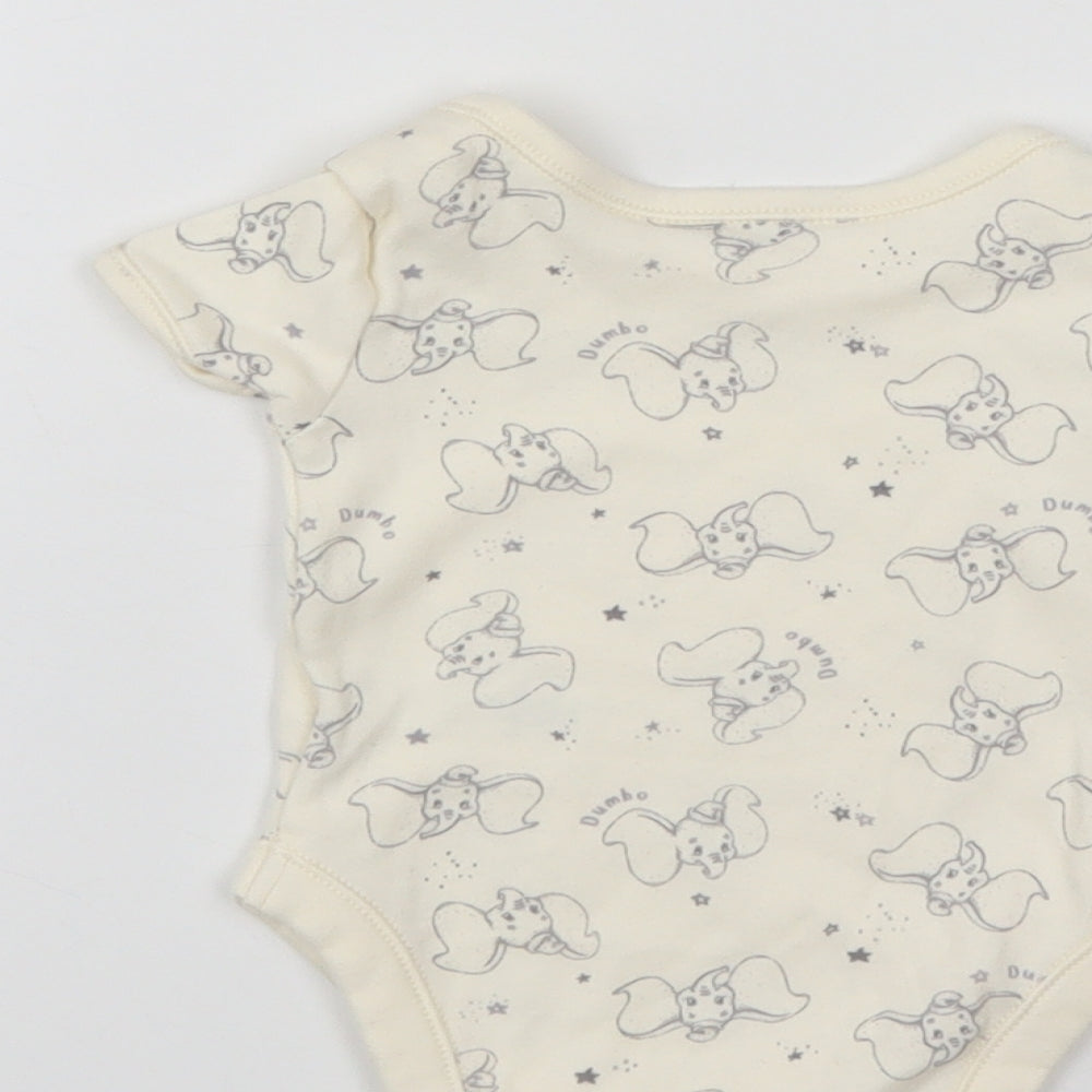 Disney Baby Grey   Romper One-Piece Size 0-3 Months