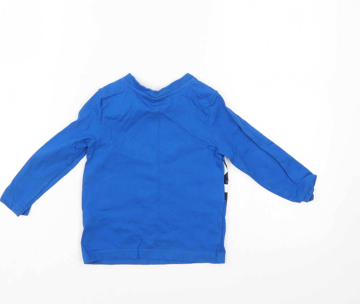 Spiderman Boys Blue   Pullover Jumper Size 18-24 Months  - Spiderman