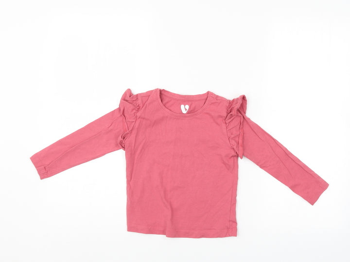 Very Girls Pink   Pullover Jumper Size 5 Years