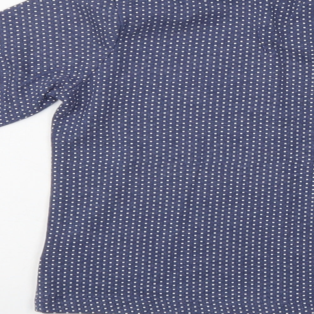 Very Girls Blue Polka Dot  Pullover Jumper Size 4-5 Years