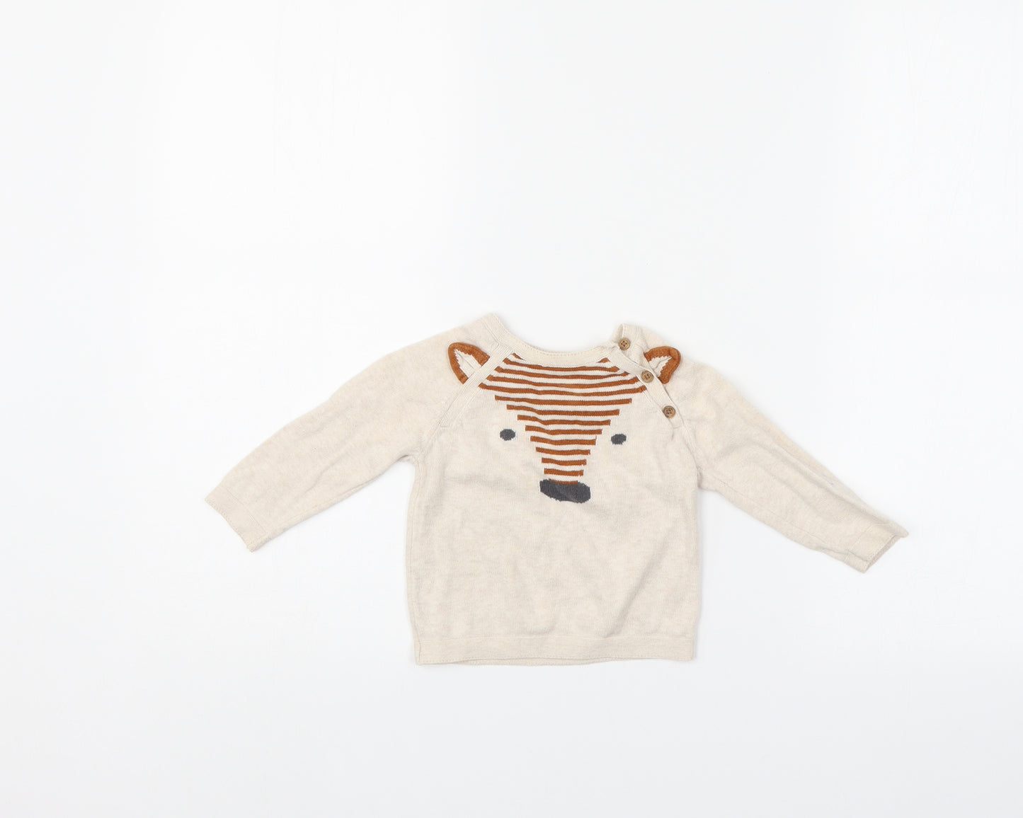 TU Baby Ivory   Pullover Jumper Size 3-6 Months