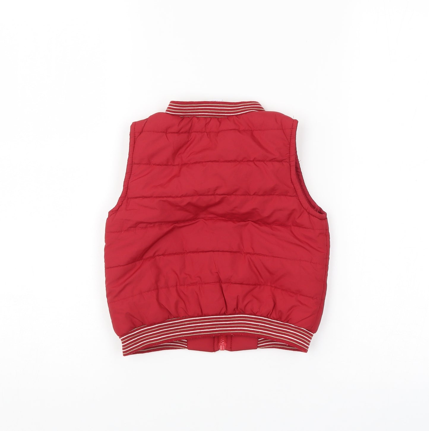 Disney Boys Red   Gilet Coat Size 12 Months