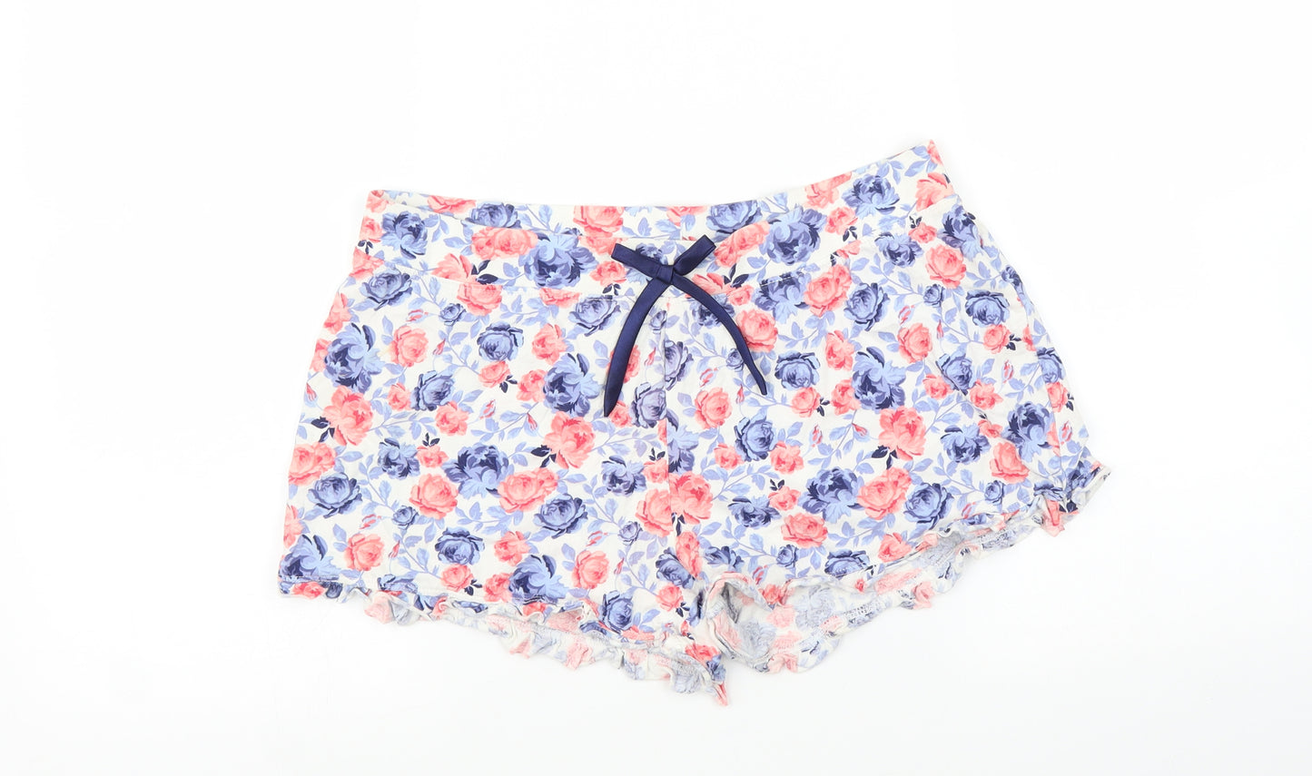 Esmari Womens Multicoloured Floral   Sleep Shorts Size M  - Waist 30