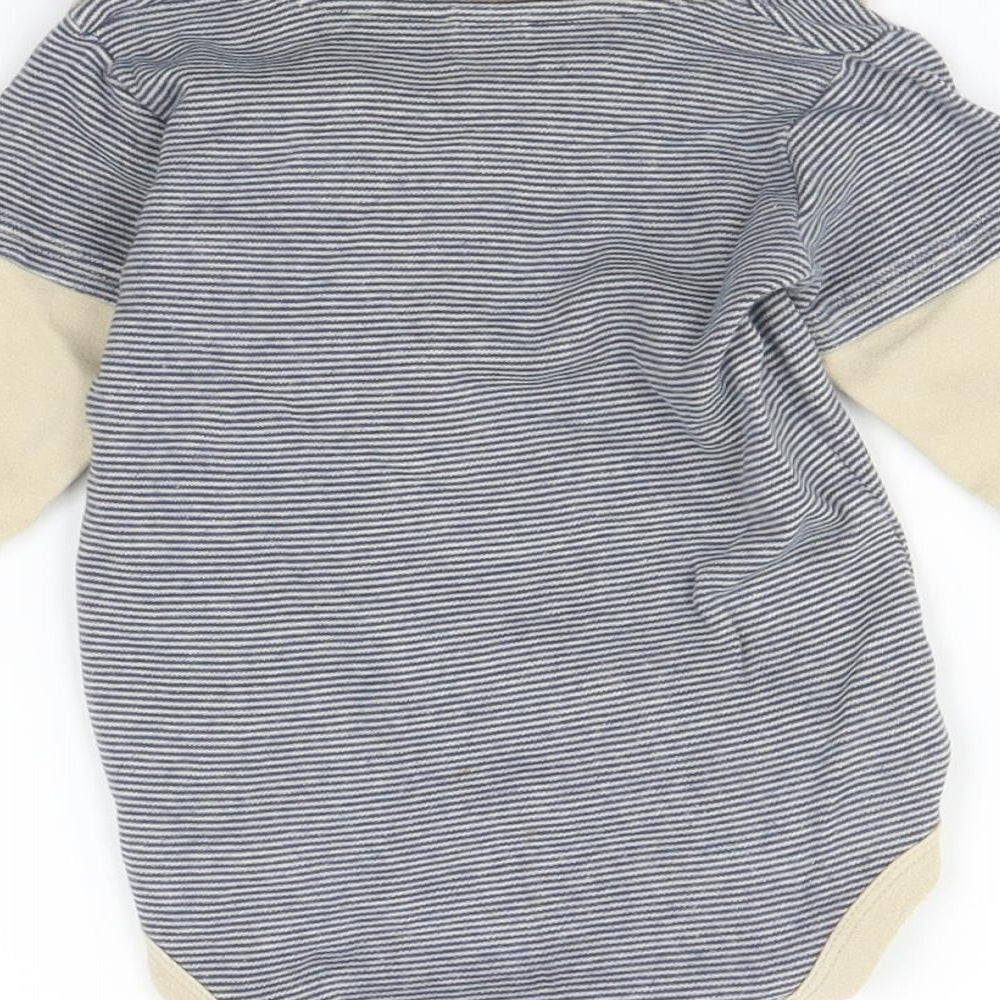 TU Baby Multicoloured Striped  Babygrow One-Piece Size 9-12 Months