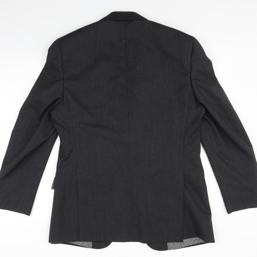 Preworn Mens Grey   Jacket Suit Jacket