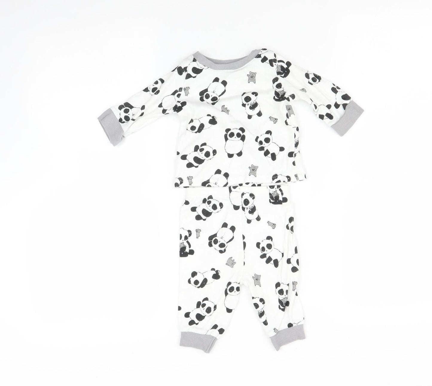 George Baby Multicoloured    Outfit/Set Size 0-3 Months  - Pandas