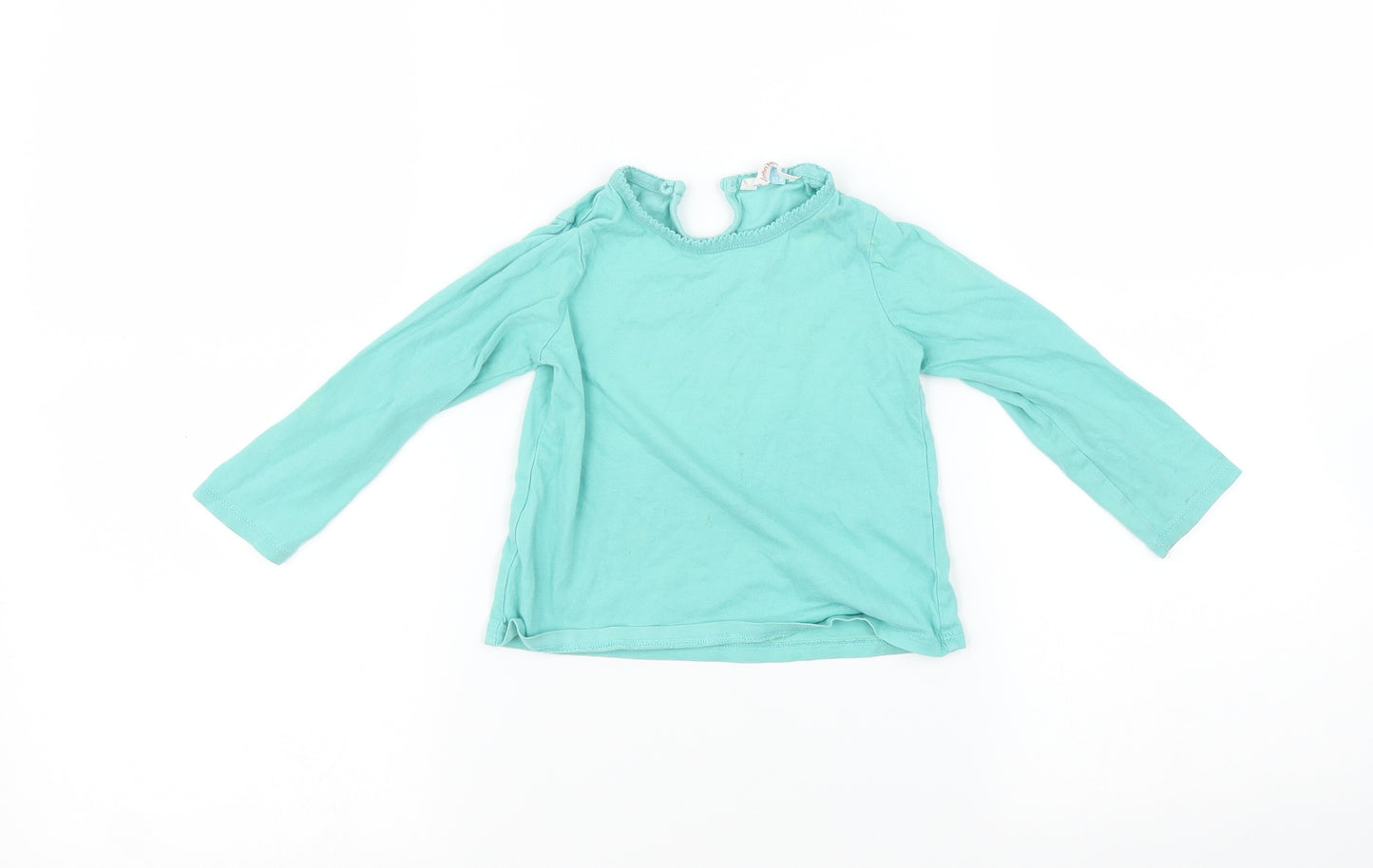 John Lewis Baby Blue   Basic T-Shirt Size 12-18 Months