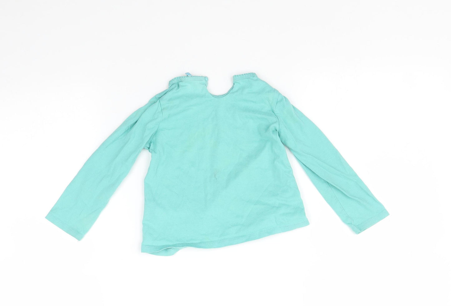 John Lewis Baby Blue   Basic T-Shirt Size 12-18 Months