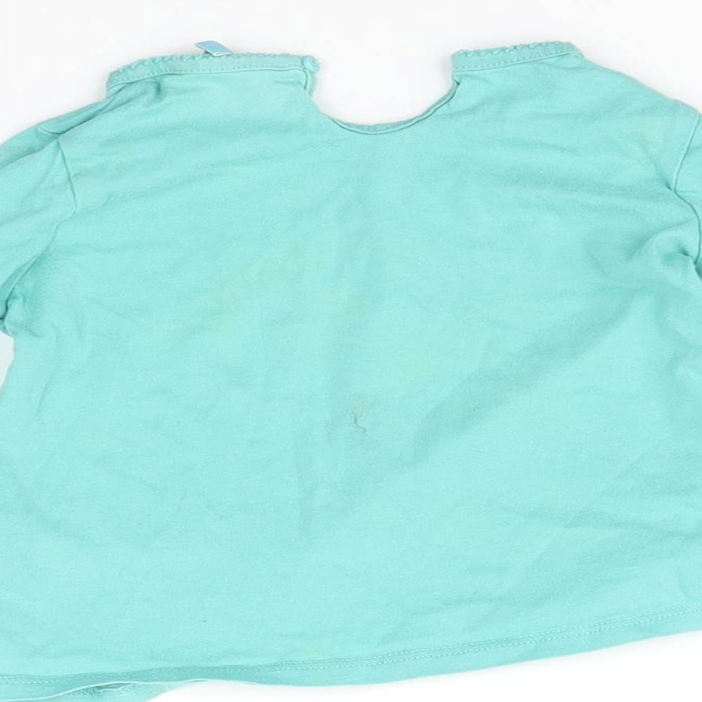 John Lewis Baby Blue   Basic T-Shirt Size 12-18 Months