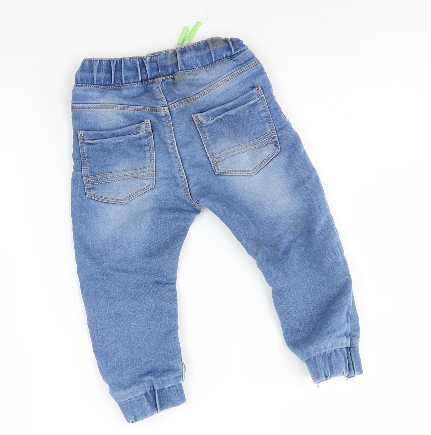 F&F Baby Blue   Jogger Trousers Size 18-24 Months