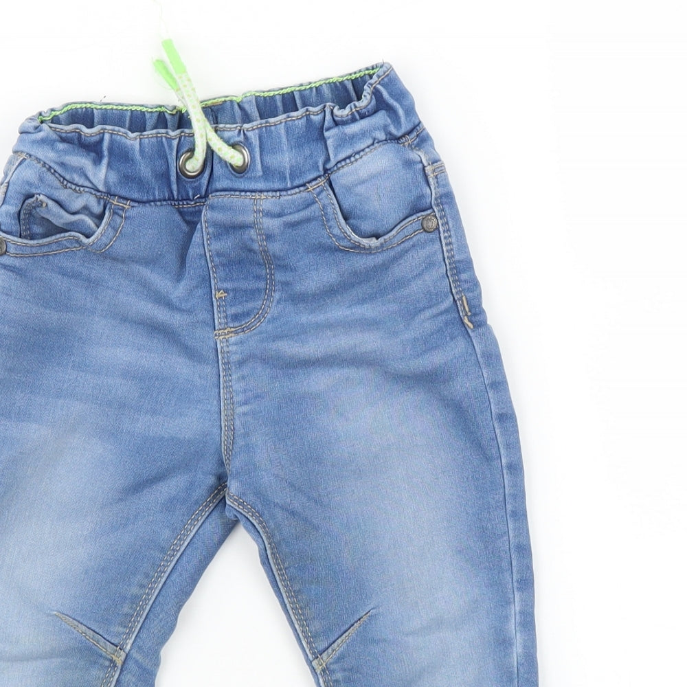 F&F Baby Blue   Jogger Trousers Size 18-24 Months