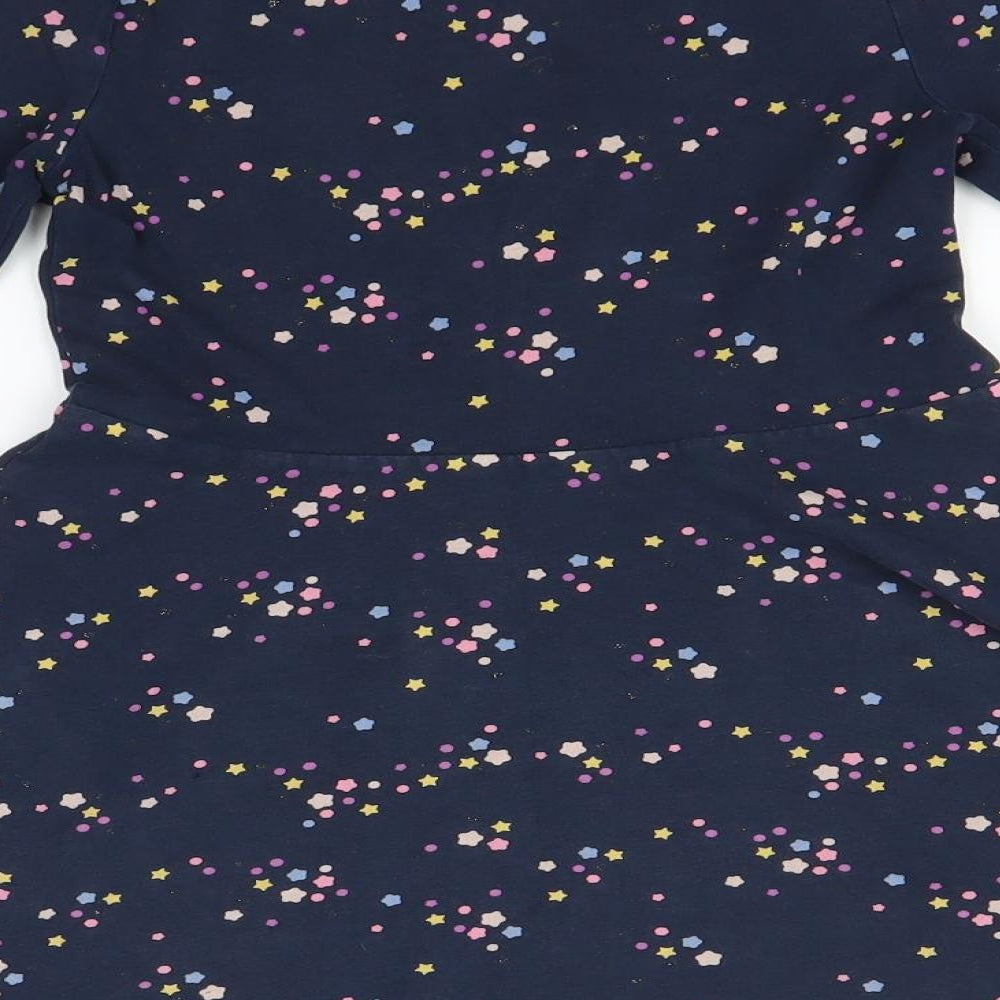 H&M Girls Multicoloured   Fit & Flare  Size 5-6 Years  - Star print