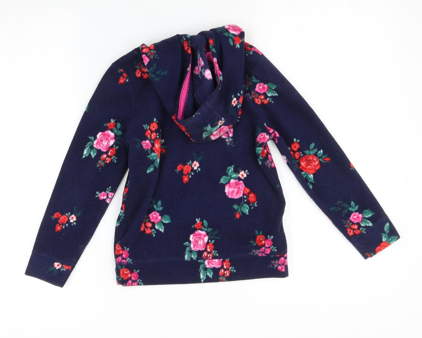 George Girls Multicoloured Floral   Hoodie Size 6-7 Years