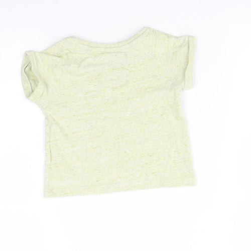NEXT Baby Green   Basic T-Shirt Size 6-9 Months  - rabbit