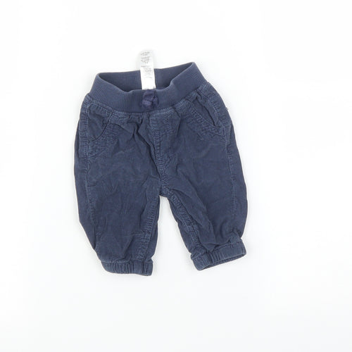 George Baby Blue   Jogger Trousers Size 0-3 Months