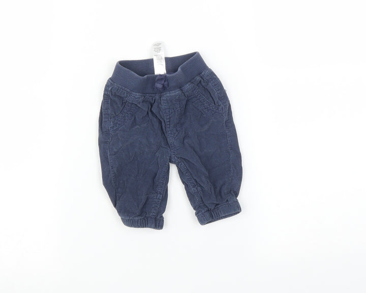 George Baby Blue   Jogger Trousers Size 0-3 Months