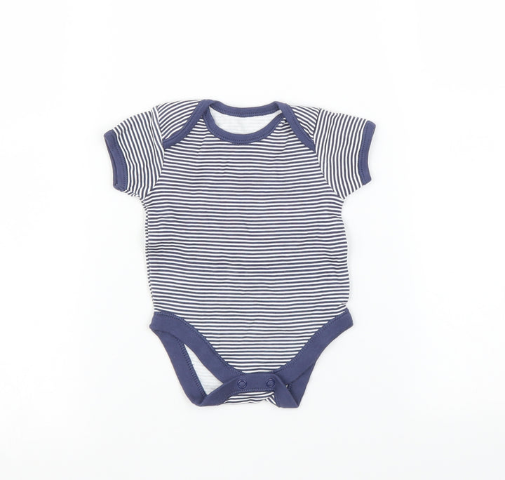 George Baby Multicoloured Striped  Romper One-Piece Size 0-3 Months