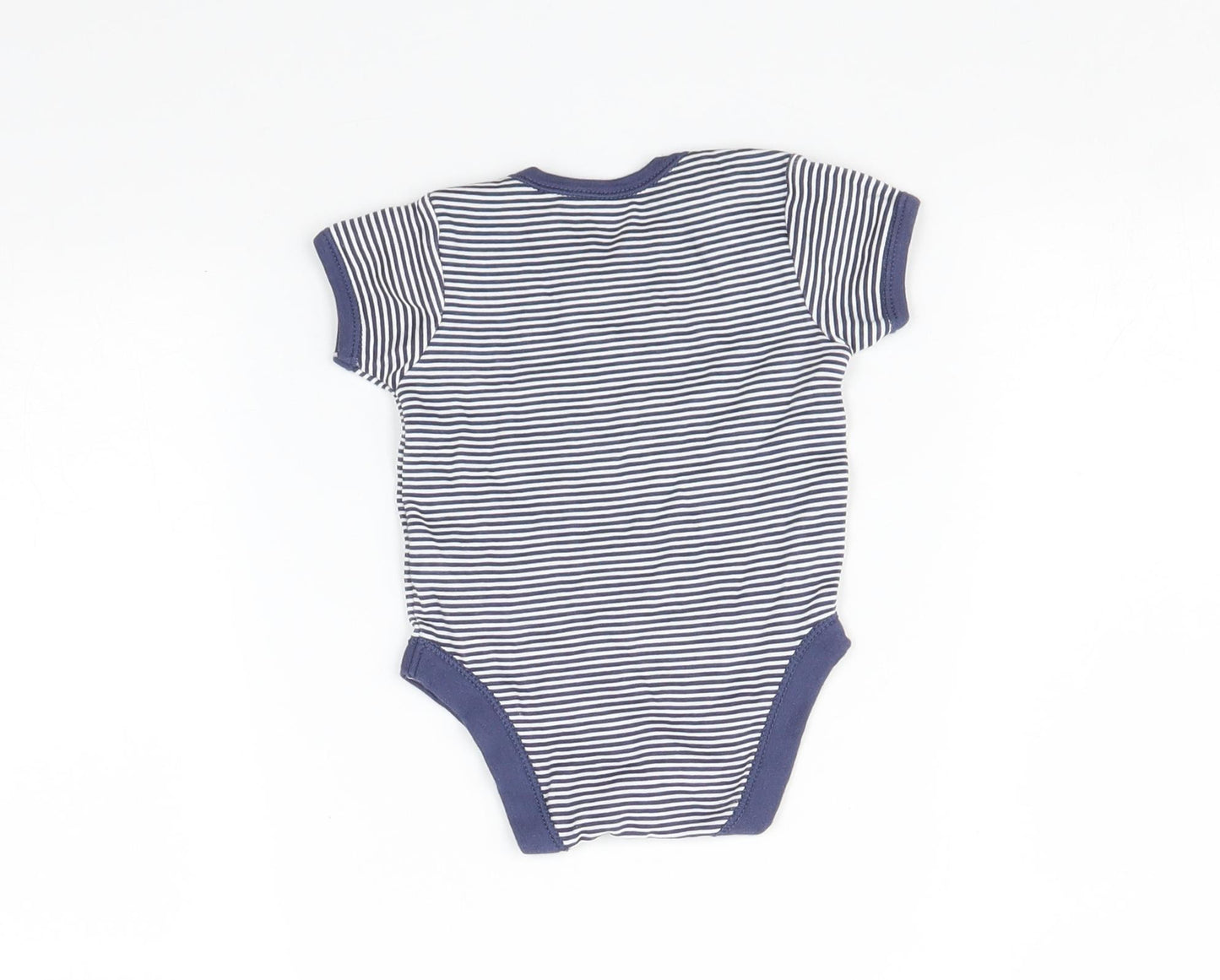 George Baby Multicoloured Striped  Romper One-Piece Size 0-3 Months