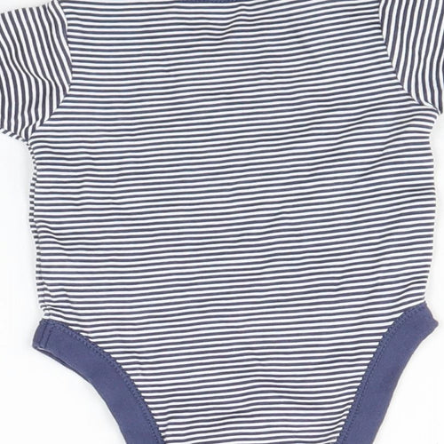 George Baby Multicoloured Striped  Romper One-Piece Size 0-3 Months