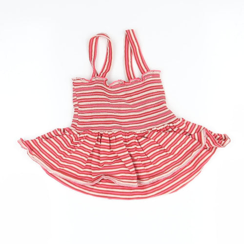 NEXT Girls Multicoloured Striped  Fit & Flare  Size 6 Years