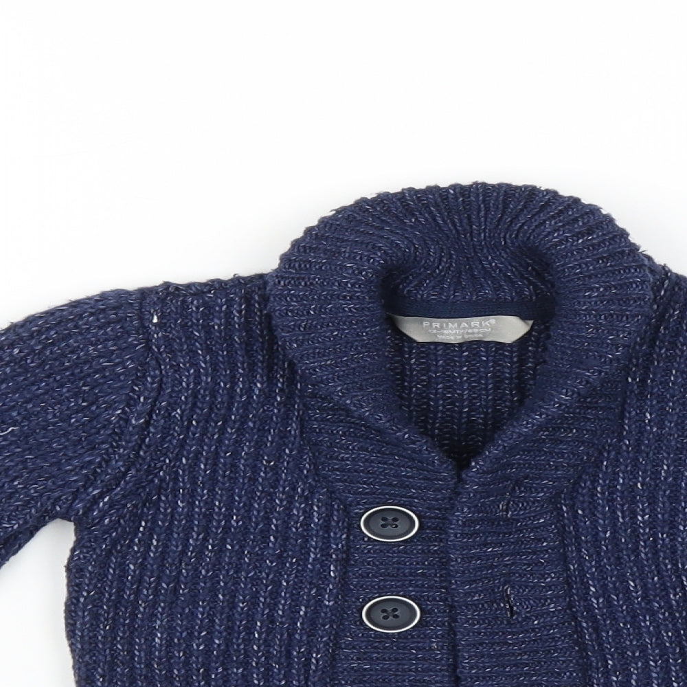 Primark Baby Blue   Cardigan Jumper Size 12-18 Months