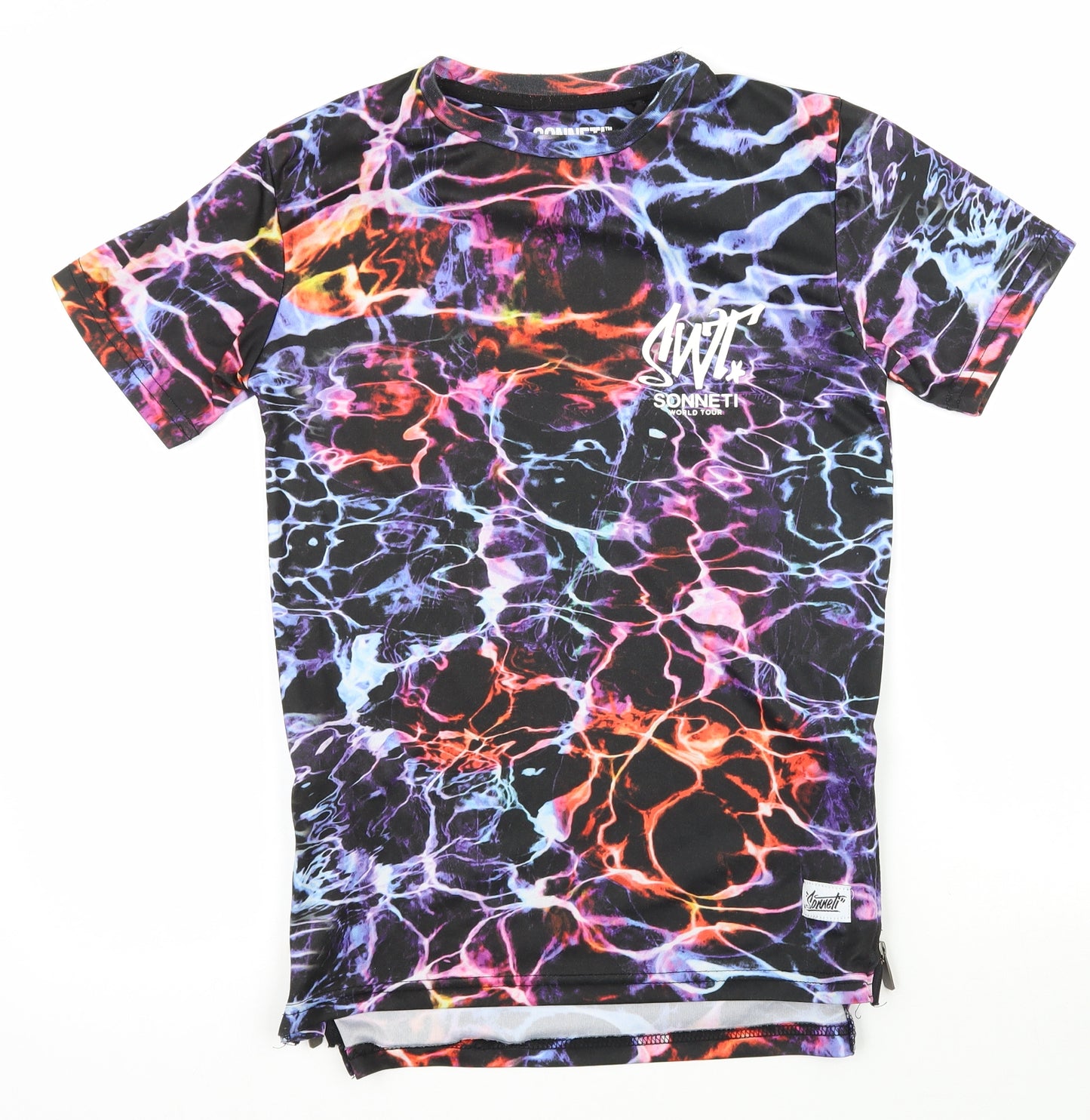 Sonnett Boys Multicoloured   Basic T-Shirt Size 10 Years  - Sonnett World Tour