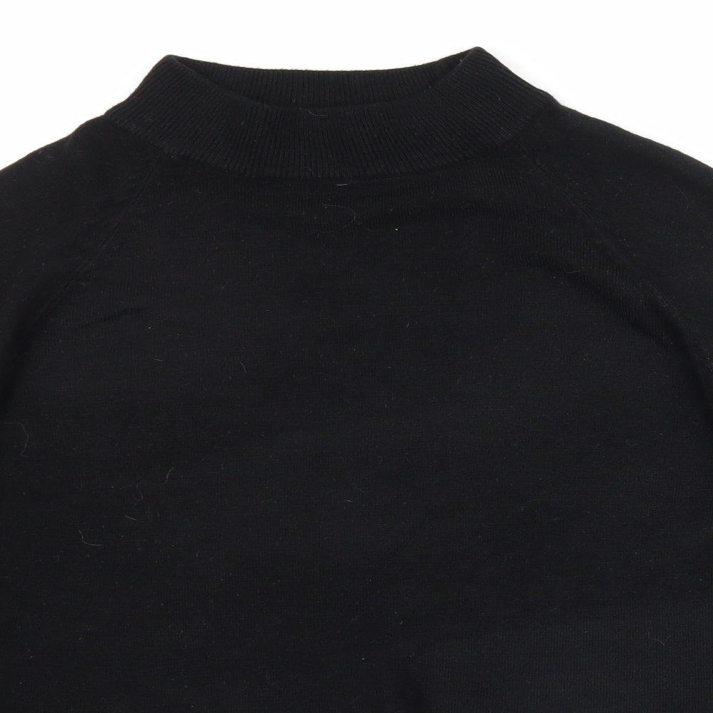Atmosphere Womens Black  Knit Basic T-Shirt Size 16
