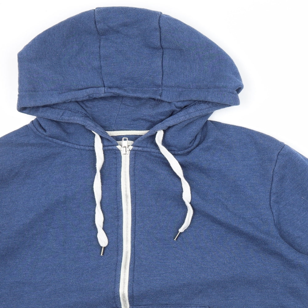 Cedarwood State Mens Blue   Full Zip Hoodie Size M