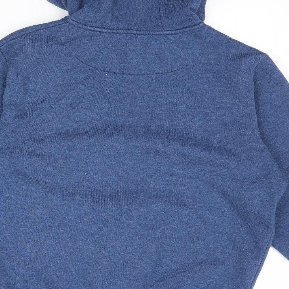 Cedarwood State Mens Blue   Full Zip Hoodie Size M