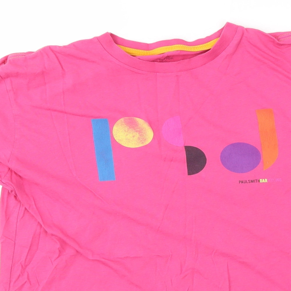 Preworn Womens Pink   Basic T-Shirt Size S