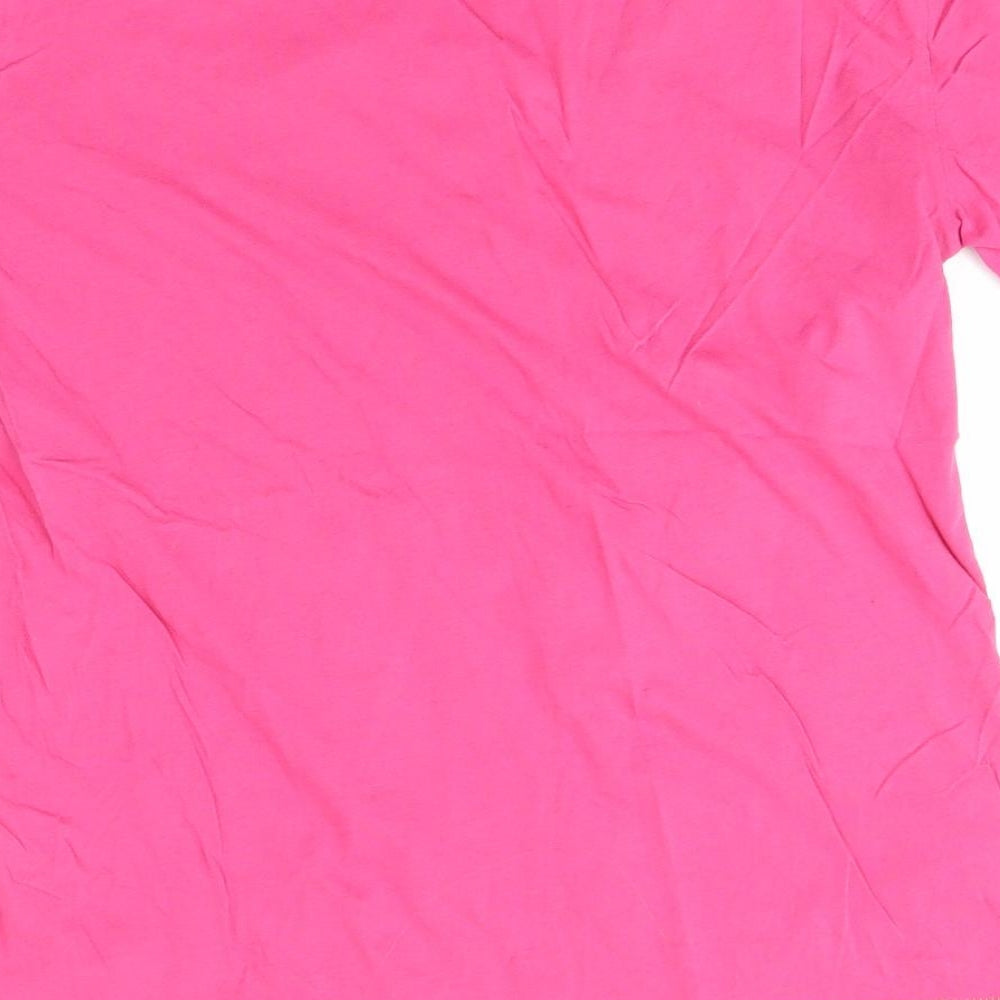 Preworn Womens Pink   Basic T-Shirt Size S