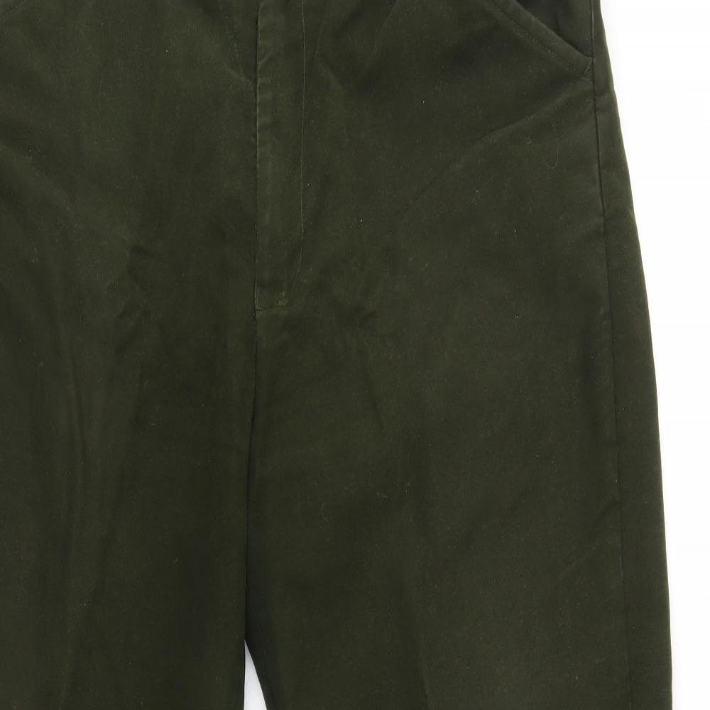 Regents View Mens Green   Dress Pants Trousers Size 38 in L31 in - Moleskin