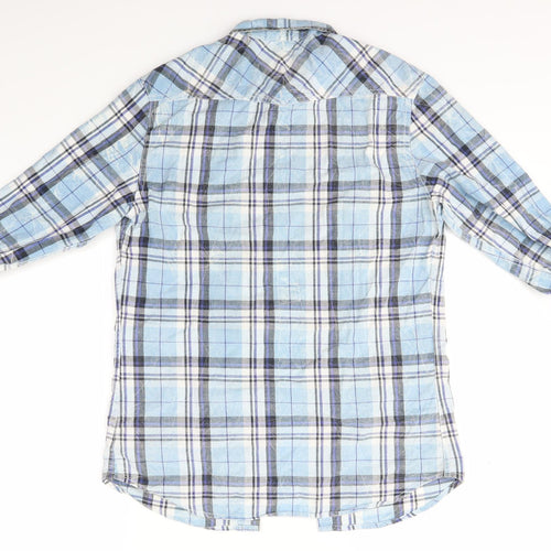 River Island Mens Multicoloured Check   Button-Up Size S