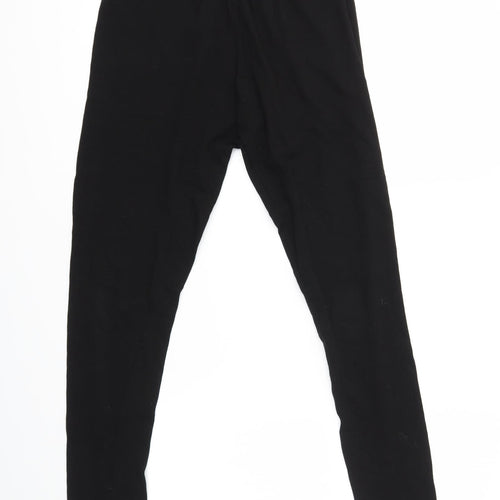ESMARA Womens Black   Sweatpants Trousers Size 14 L25 in