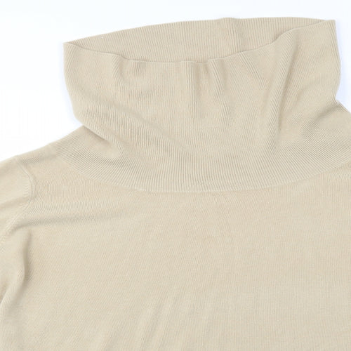 BM Womens Beige   Pullover Jumper Size L