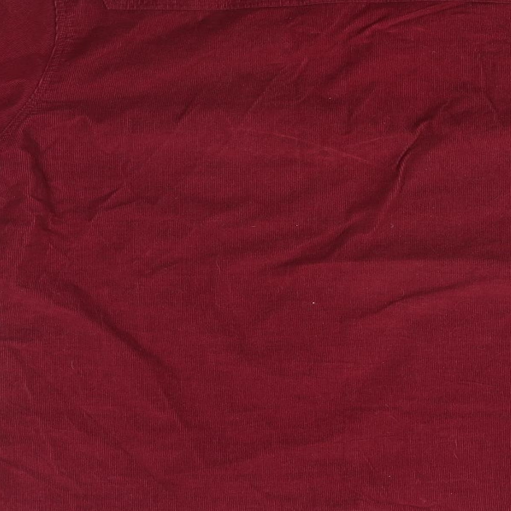 Topman Mens Red    Button-Up Size M