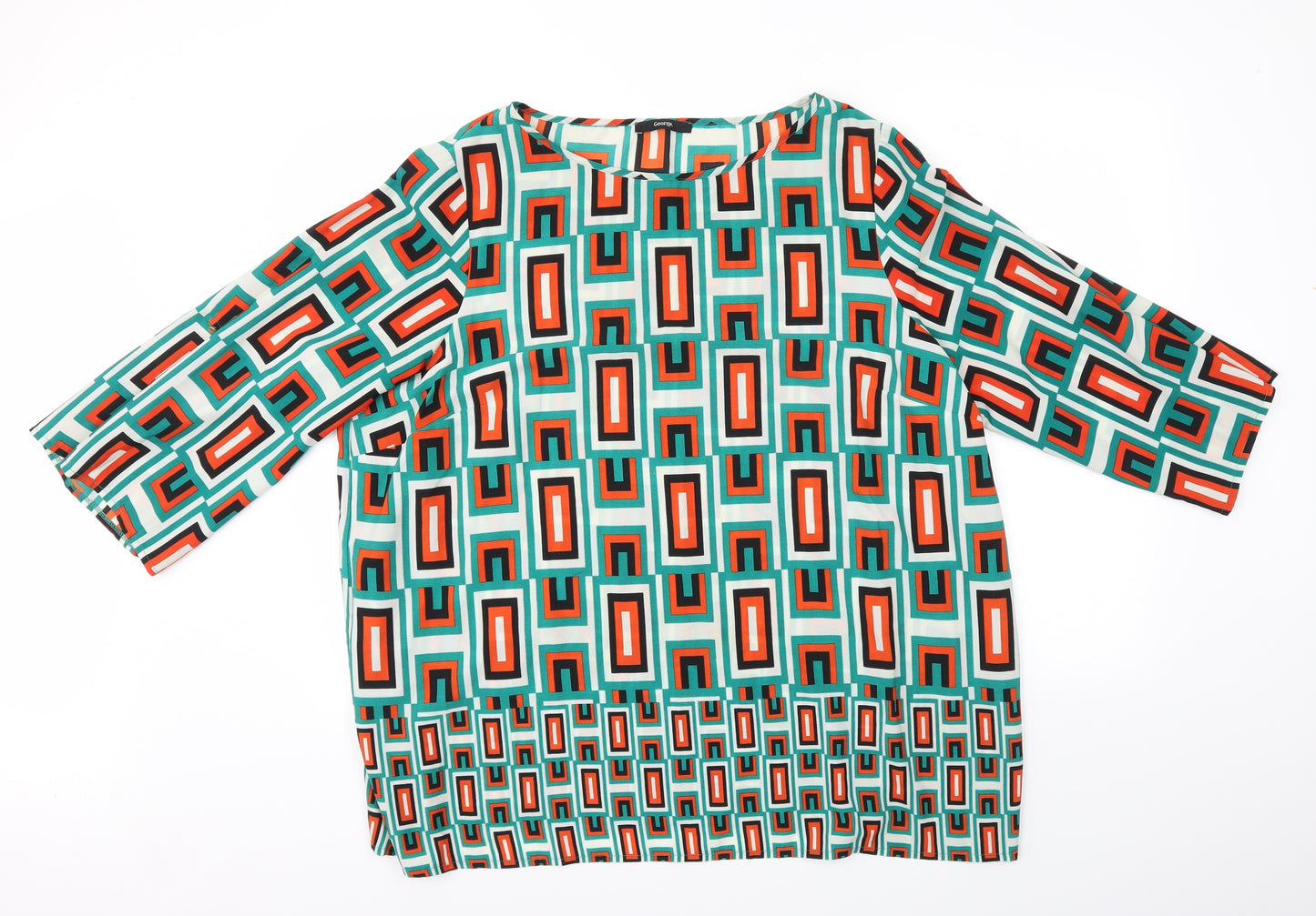 George Womens Multicoloured   Basic Blouse Size 24