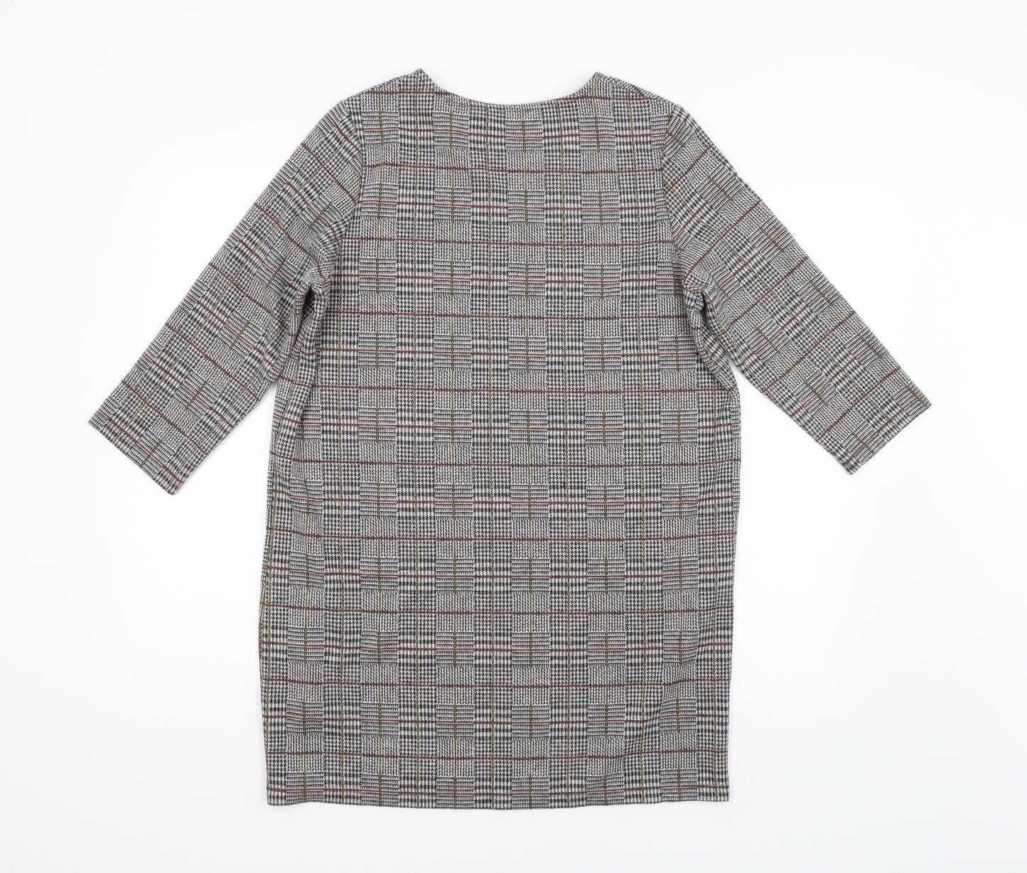 TU Womens Multicoloured Check  Pullover Jumper Size 14