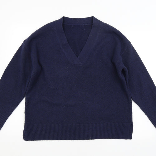 Nutmeg Womens Blue   Pullover Jumper Size 14