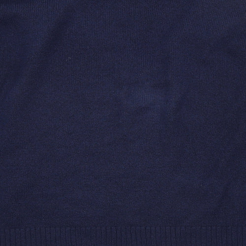 Nutmeg Womens Blue   Pullover Jumper Size 14