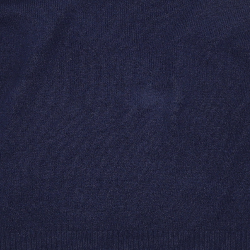 Nutmeg Womens Blue   Pullover Jumper Size 14