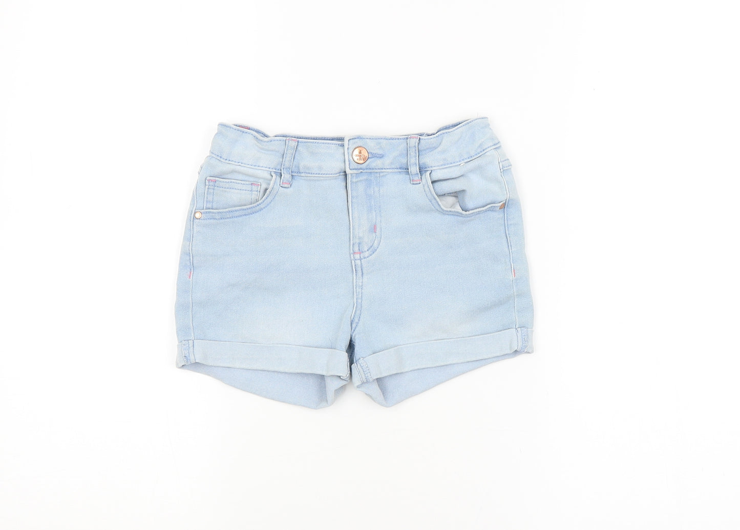 DENIM CO. Girls Blue   Hot Pants Shorts Size 8-9 Years