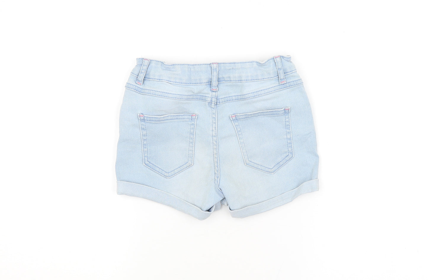 DENIM CO. Girls Blue   Hot Pants Shorts Size 8-9 Years