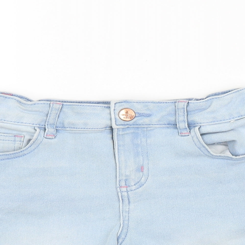 DENIM CO. Girls Blue   Hot Pants Shorts Size 8-9 Years
