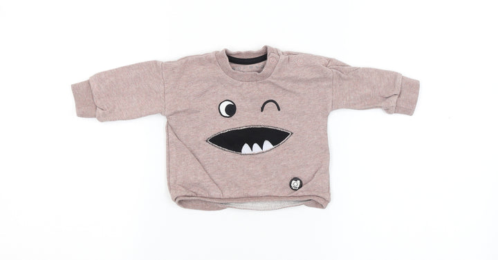 Nutmeg Baby Purple Pullover Jumper Size 0-3 Months