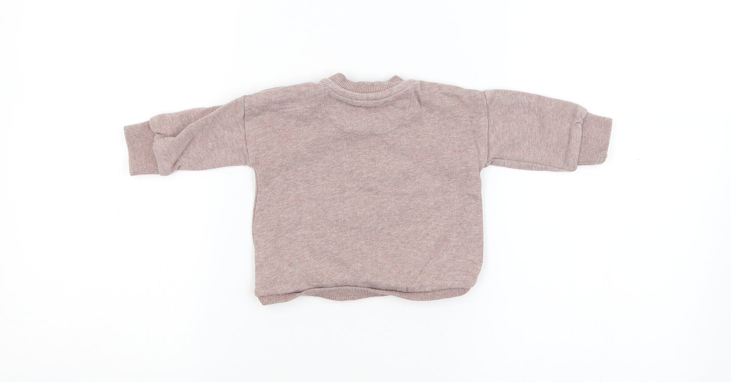 Nutmeg Baby Purple   Pullover Jumper Size 0-3 Months