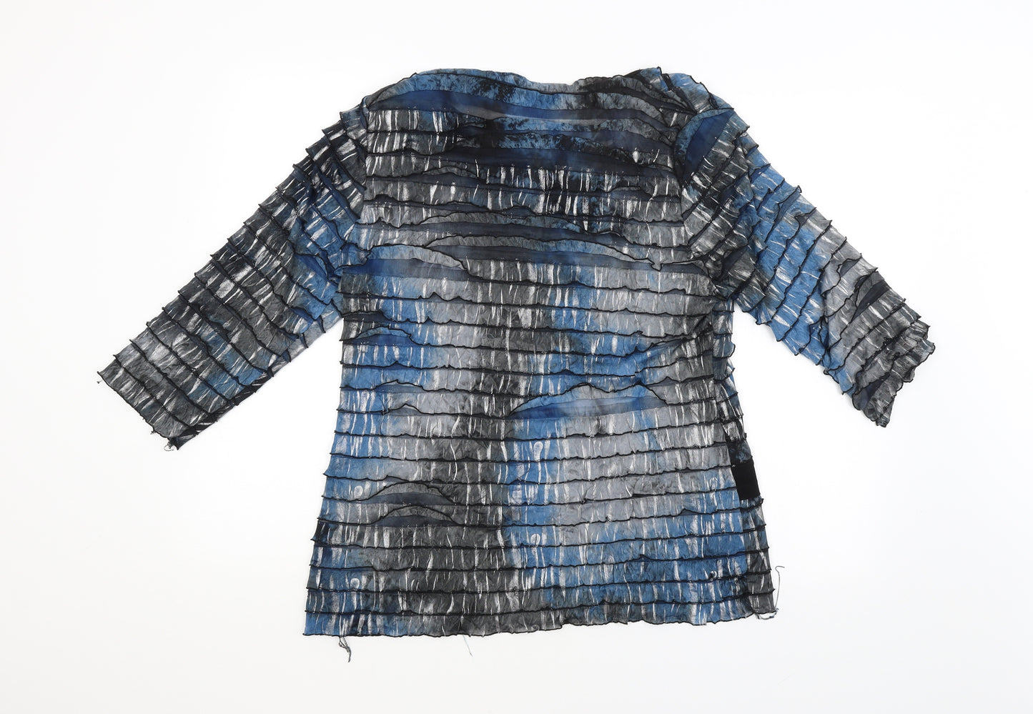 ANNE SMITH Womens Multicoloured   Basic Blouse Size 18